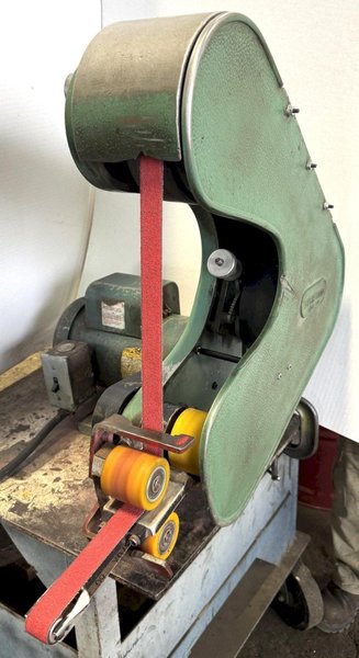 2" Burr King Belt Grinder No. 760, Internal Grinding Attachment, 1 Phase