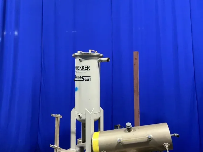 DEKKER 12 X 32 VACUUM PUMP SEAL WATER SYSTEM