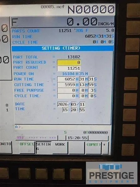 Boring Mills Vertical CNC