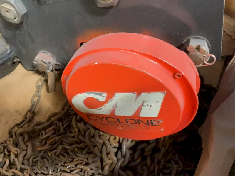 CM 6 TON CYLONE CHAIN HOIST