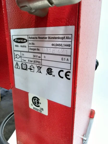 FRONIUS 24VOLT Model 44,0450,1449 TORCH REAMER USED