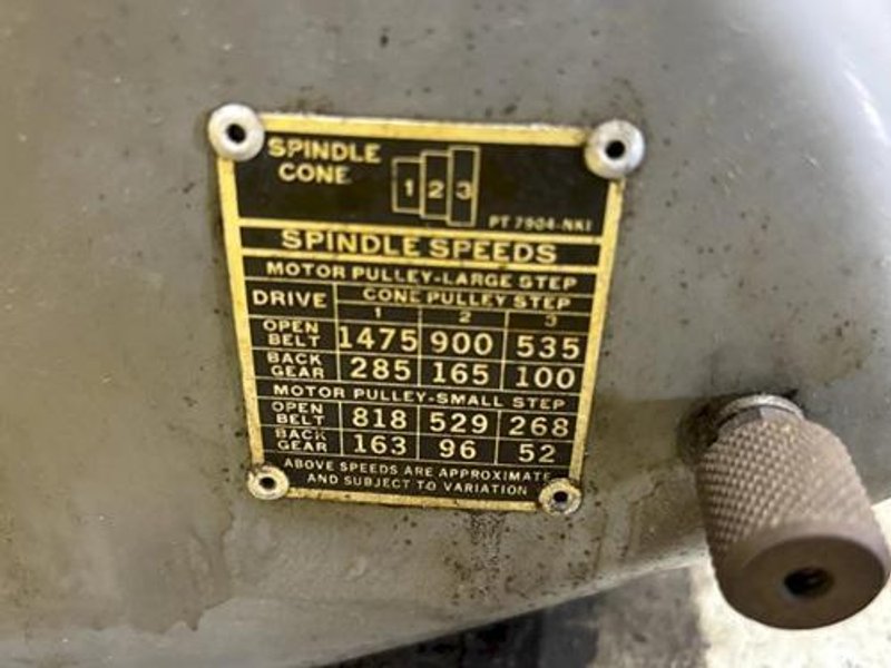 9&quot; SOUTHBEND #CL-670Z, BENCH TOP ENGINE LATHE