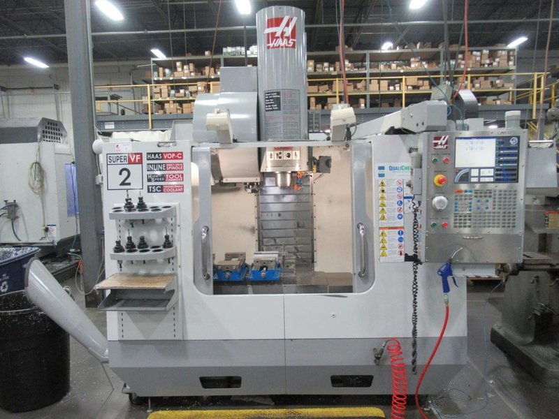 Haas VF-2SS CNC Vertical Machining Center, 30&quot;x16&quot;x20&quot; Travels, CT40, 12,000 RPM, 24 ATC- Auction Item