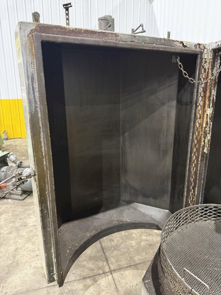 30&quot; x 36&quot; BETTER ENGINEERING MODEL #F-3000-P CABINET TURNTABLE ROTARY PARTS WASHER: YOBRO #24052