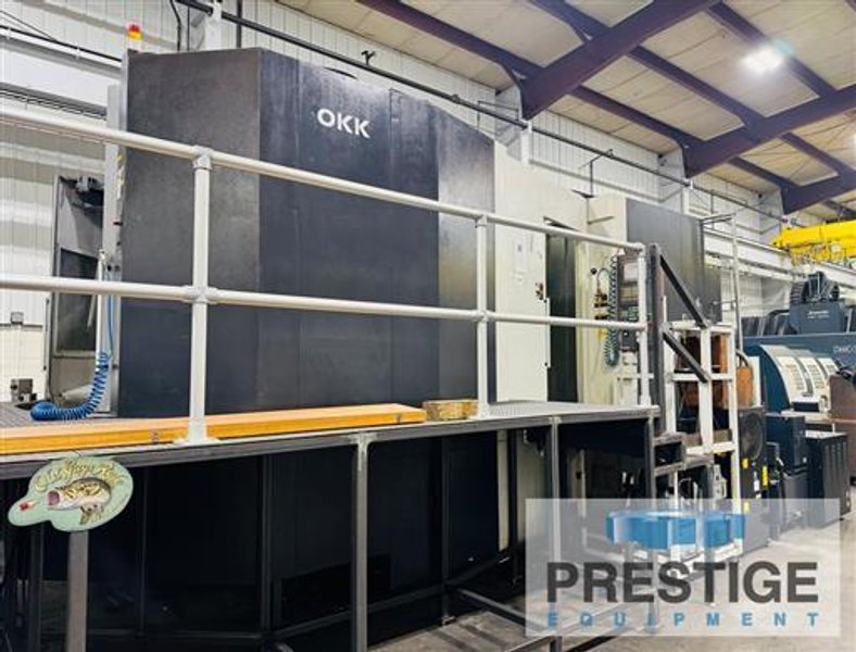 OKK HM-1250S CNC 4-Axis Horizontal Machining Center
