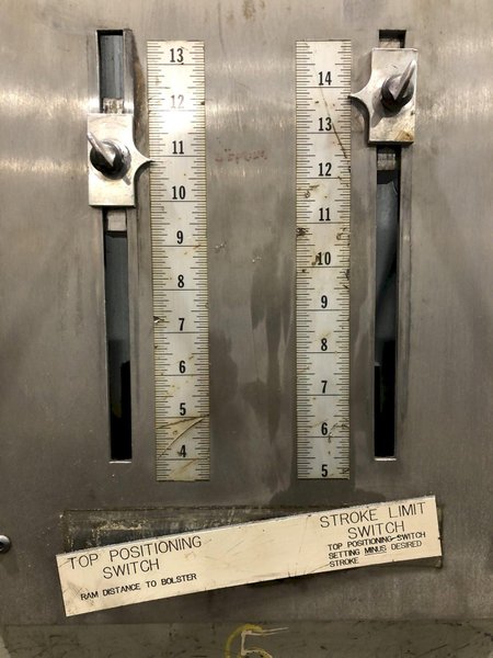 50 TON CONWAY MODEL B-50-BHD HYDRAULIC C FRAME PRESS: STOCK 17265