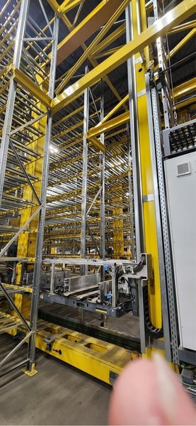 Dambach MINI-LOAD ZSA 20-20/8 Automated Storage &amp; Retrieval Machine (ASRS) – 40 lb Capacity