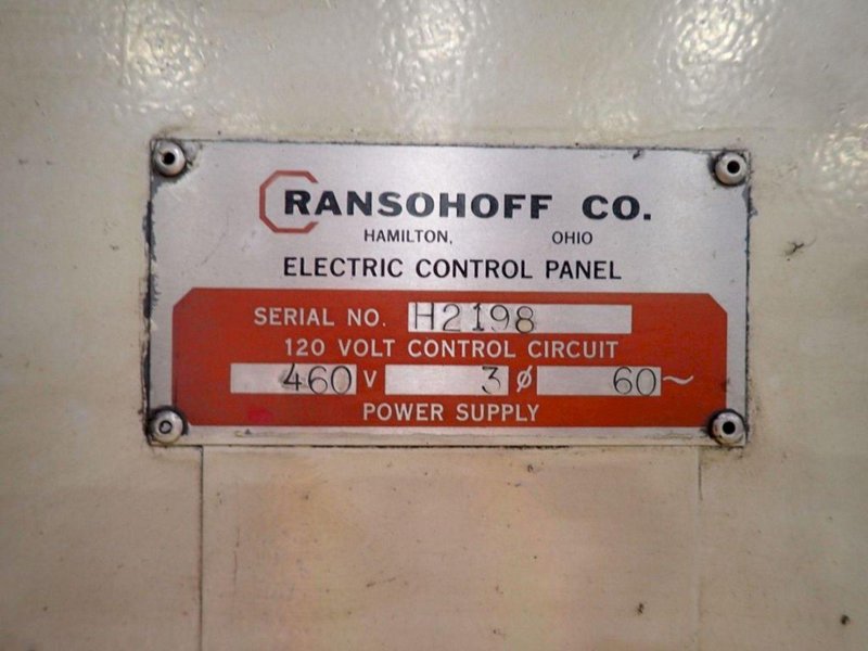RANSOHOFF PARTS WASHER: YOBRO #24281