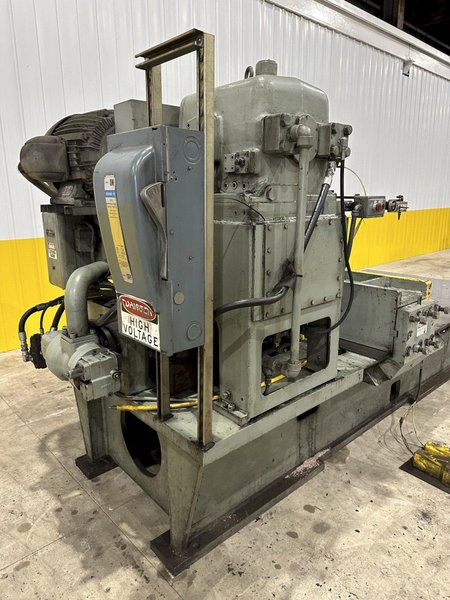 200 TON BEATTY HYDRAULIC BULLDOZER TYPE HORIZONTAL PRESS: STOCK #20538