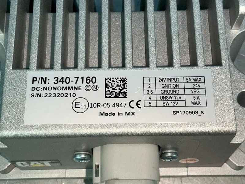 CAT 24V TO 12V POWER CONVERTERS  -  340-7160