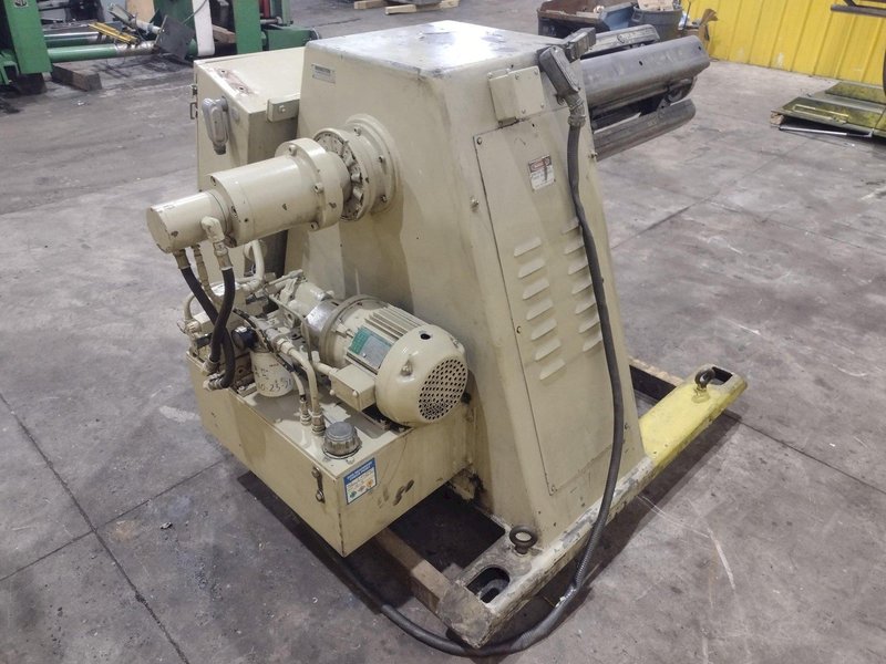 4,000 LBS x 32" MINSTER MODEL #426-SC-SP MOTORIZED COIL REEL UNCOILER : YOBRO #25766