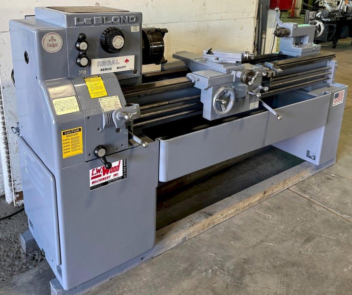 15&quot; x 54&quot; Leblond Regal Lathe, Servo-Shift 45-1800 RPM, 5 HP, Clean