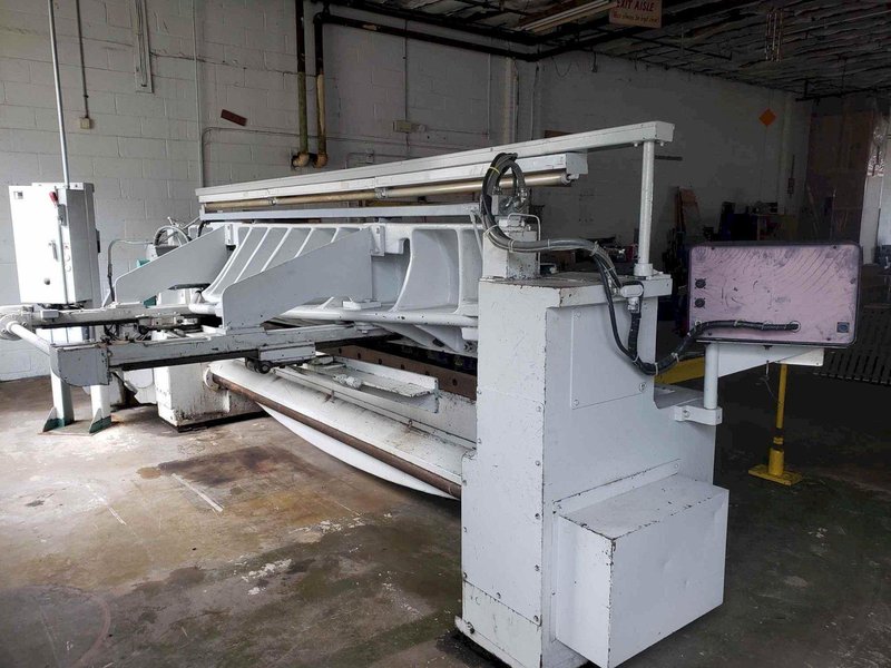 1/4″ x 10′ Wysong 1025 Power Squaring Shear, 1980 – Backgauge, Squaring Arm, PC100 Control