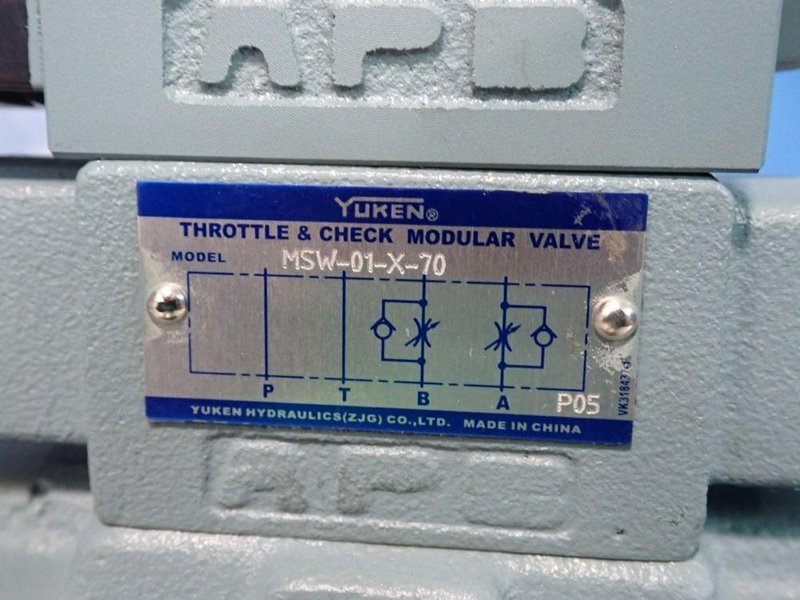 YUKEN FLOW CONTROL VALVE ASSEMBLY   -  FHCG-06-250-A100-13