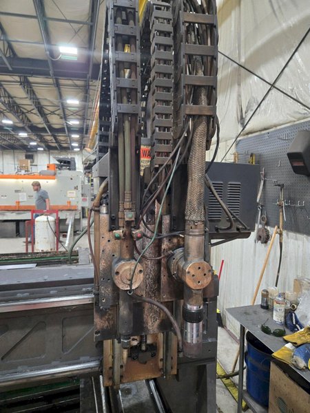 2008 MULTICAM SERIES 6000 MODEL #340-0470 CNC 6' X 13' PLASMA TABLE: YOBRO #26137