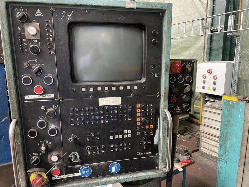 Tos WHN13 CNC - X: 2000 - Y: 1250 - Z: 2000 mm CNC