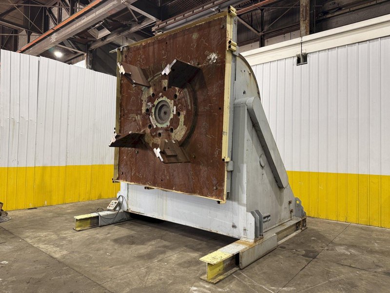 120,000 LBS (60 TON) ARONSON MODEL #G1200 POWERED WELDING POSITIONER: STOCK #15007