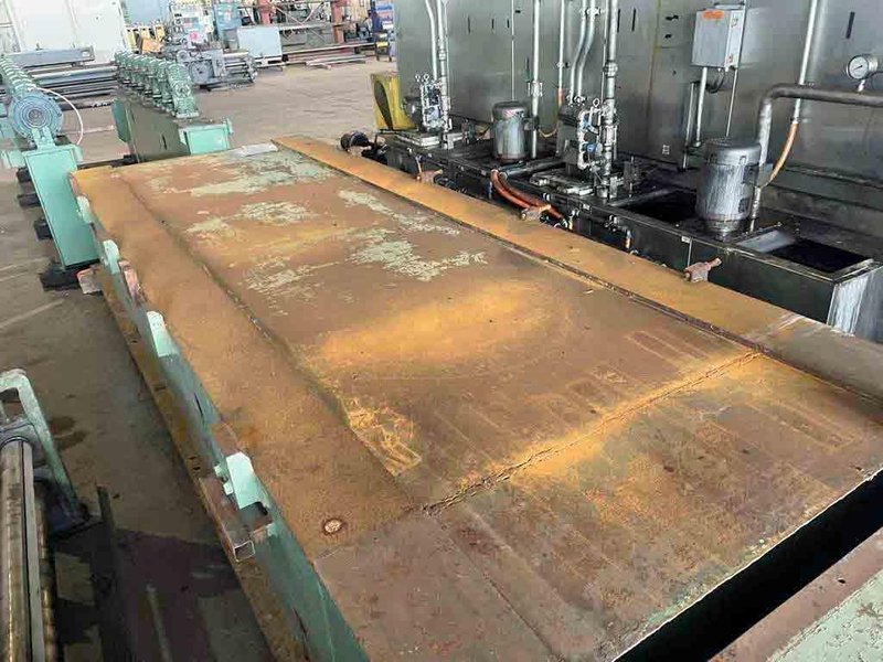 18 Stand 48.00&quot; x 3.50&quot; Bradbury Rollformer Stock # 3492