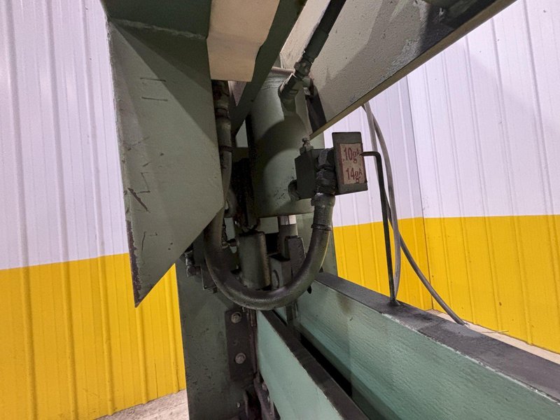 8&#039; X 1/4&quot; BETENBENDER HYDRAULIC POWER STEEL SQUARING SHEAR: STOCK #23332
