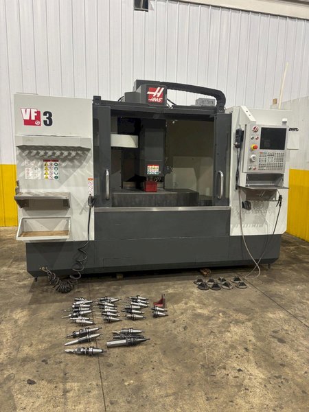 2018 HAAS MODEL #VF-3 CNC VERTICAL MACHINING CENTER: YOBRO #24479