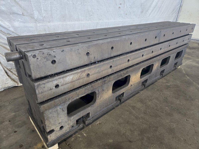 24" W X 128" L X 36" H T-SLOTTED BOX TYPE HEAVY DUTY RISER SET(3X TOTAL). STOCK #0548726