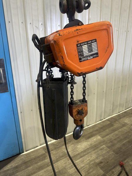 2 TON JET ELECTRIC CHAIN HOIST: STOCK #78176