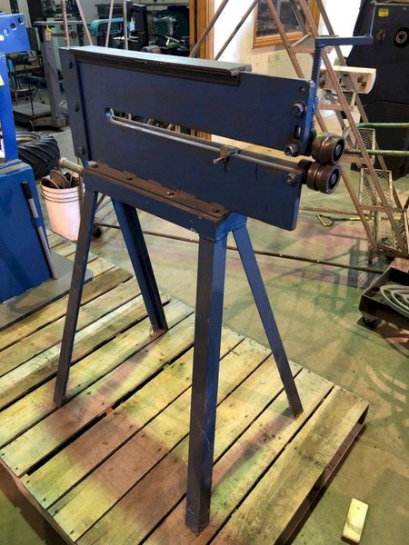 24" ROPER WHITNEY PEXTO STAND MOUNTED BEAD ROLLER. STOCK # 0414521