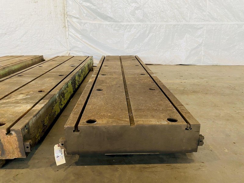 62&quot; X 262&quot; X 8&quot; T SLOTTED FLOOR PLATES. STOCK # 0317522