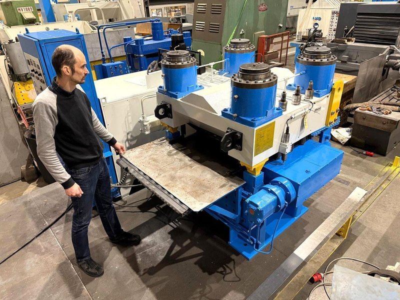 Hammerle / GF - part straightener 750 x 12 mm