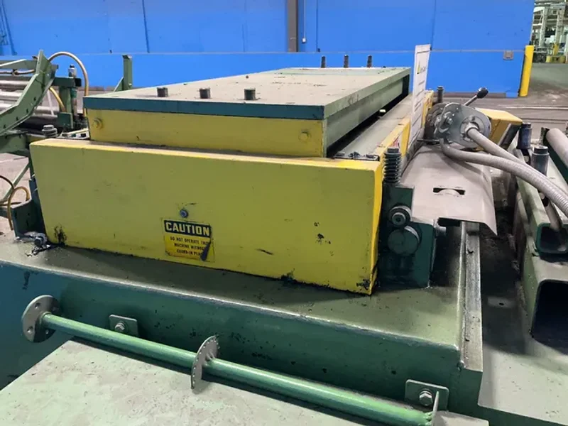 PROGRESSIVE MACHINERY &amp; ENGINEERING CO. 36” W STRAIGHTENER  -  SMX30