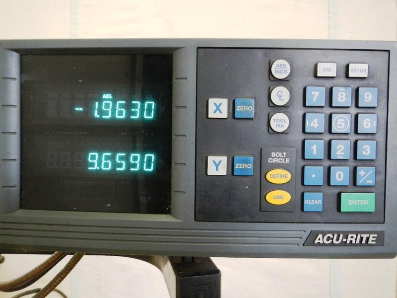 9&quot; x 49&quot; JET Vertical Milling Machine Model JTM-4VS,  3 HP