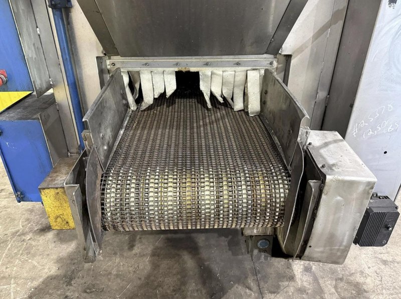 24" WIDE BELT CAE RANSOHOFF 4-STAGE STAINLESS STEEL BELT CONVEYOR PARTS WASHER &amp; RUST INHIBITOR. STOCK # 0545226