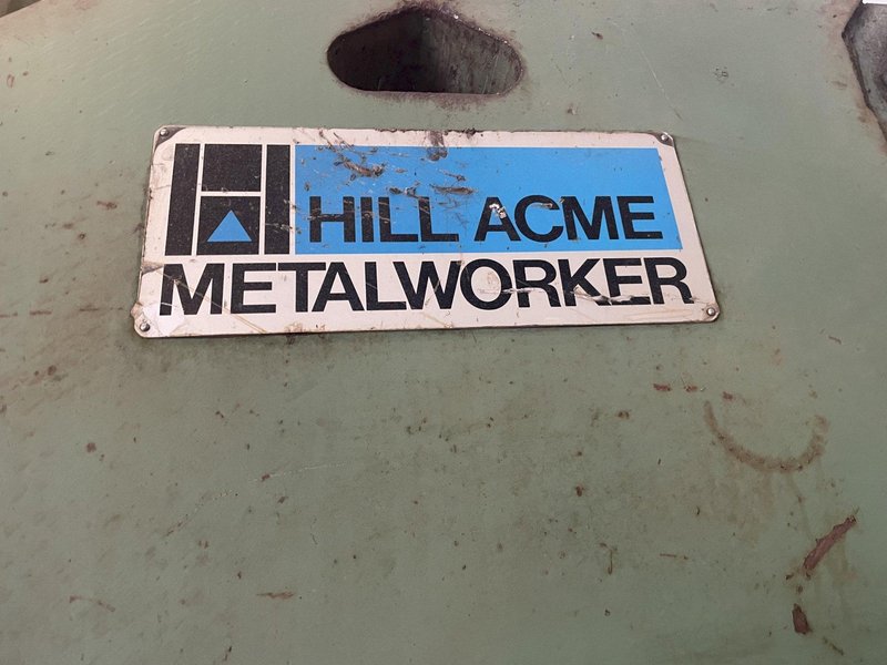 95 TON HILL ACME MODEL #6 HYDRAULIC IRONWORKER: STOCK #14712