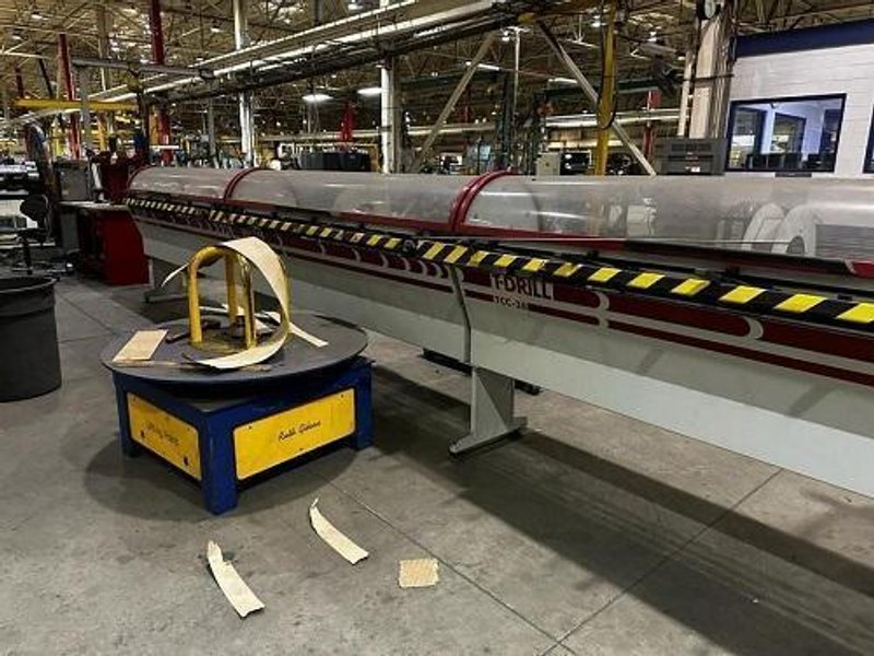 1.125&quot; T-DRILL CLEAN CUT RE-CUT MACHINE NEW IN 2007
