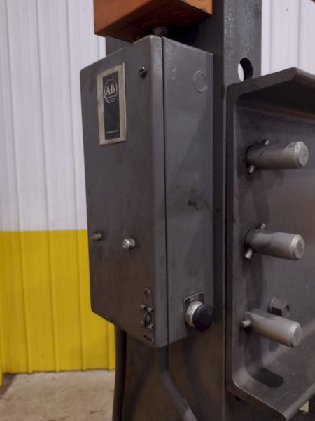 150 TON DAKE HYDRAULIC H-FRAME WHEEL PRESSING PRESS: YOBRO #25286