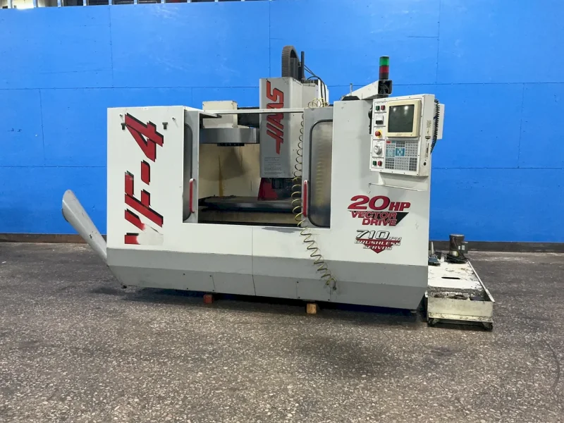 HAAS CNC VMC   -  VF 4