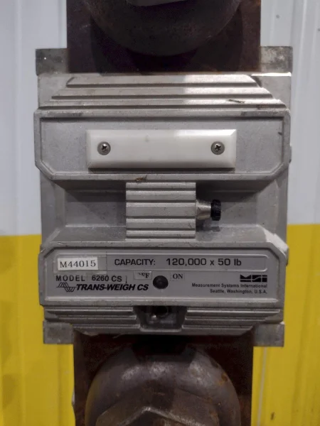 120,000 LBS MSI MODEL #6260CS TRANS-WEIGH WIRELESS LOAD CELL, FOR CRANE SCALE STOCK# 4401