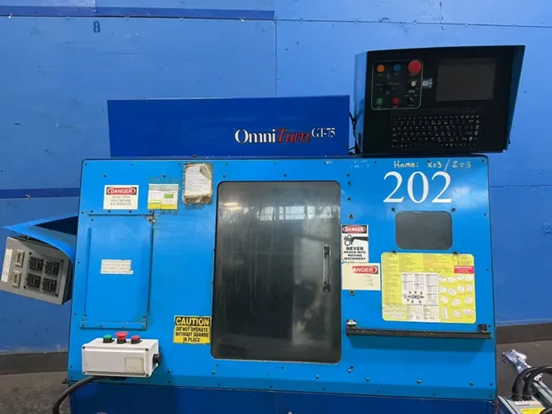 Omniturn CNC Machines CNC Lathe - Gt-75 C-axis