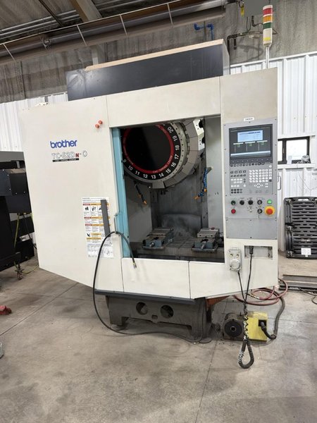 Brother TC-S2DN-O Drill/Tap VMC, 2013 – 4th Axis