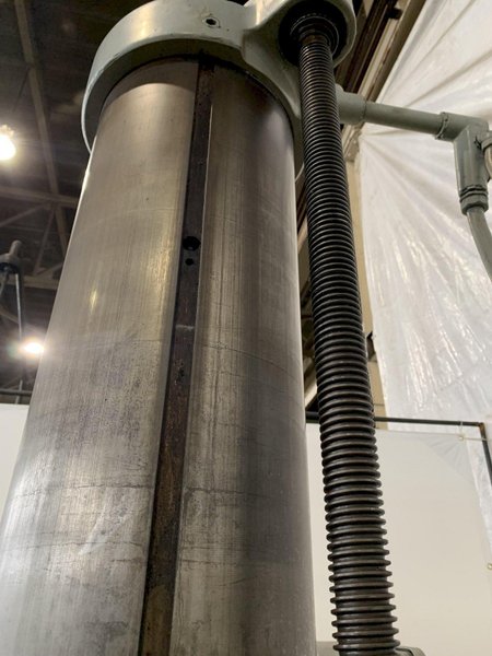 4&#039; X 11&quot; CARLTON 1A RADIAL ARM DRILL. STOCK # 0850023.