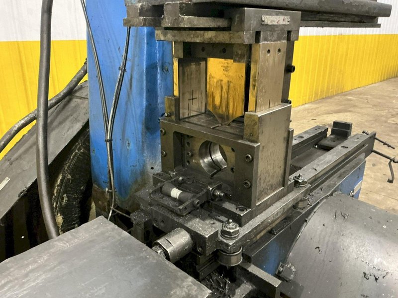 55 TON YODER MODEL #P55 CUT-OFF PRESS, W/ 5" STROKE, AIR CLUTCH &amp; BRAKE: YOBRO #24312