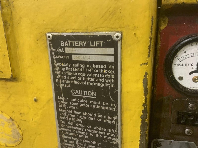 3500 LB MAGNALIFT LIFTING MAGNET: STOCK #81190