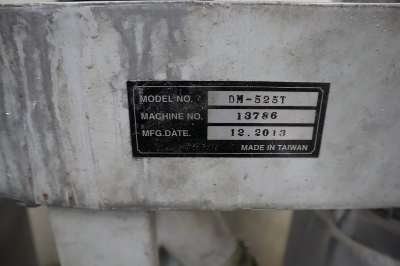 PMI-455 Type A Automatic Circular Upacting Saw, ProFace Control, In-Feed Conveyor,  Powermatic Powertec Collectors- Auction Item