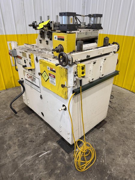 12" WIDE x .156" CHS MODEL #PTS-300-7-12 7 ROLL COIL STRAIGHTER - PULL THROUGH: YOBRO #24163