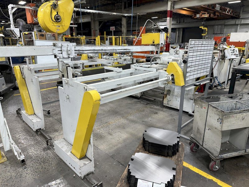 48" X 14 GA STRILICH, ROWE &amp; HERR-VOSS CUT TO LENGTH CTL LINE: STOCK #22752