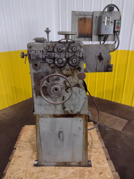 .072&quot; X 1&quot; COIL TORRINGTON MODEL #W-21 SPRING COILER / COIL MACHINE: STOCK #18722