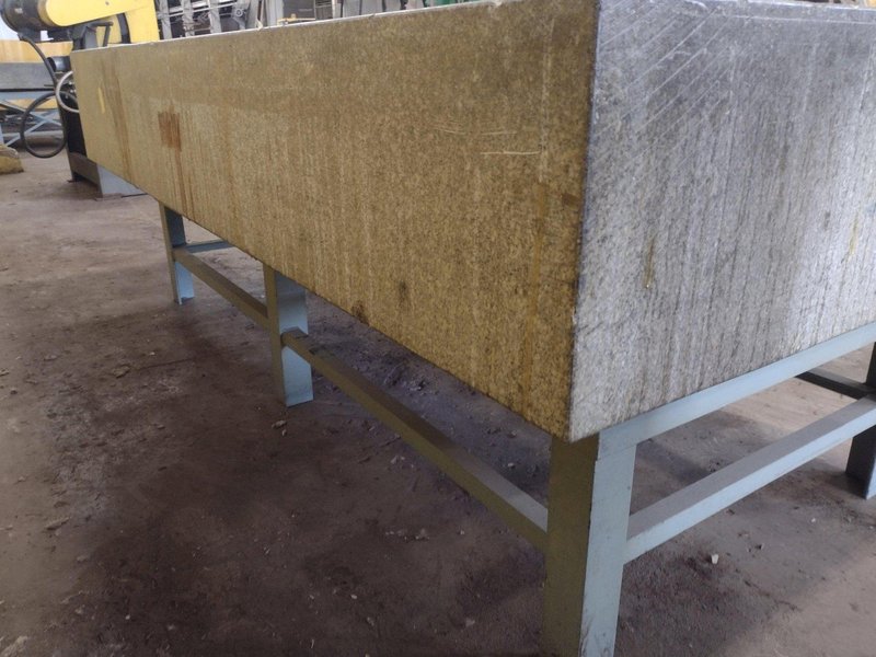 8&#039; X 4&#039; X 14&quot; ROCK OF AGES PRECISION LAYOUT INSPECTION GRANITE TABLE: STOCK #23795