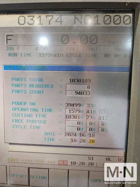 Tsugami BS32C-III CNC Swiss Lathe, 2003