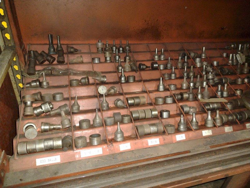 IRONWORKER PUNCHES &amp; TOOLING: STOCK #23168