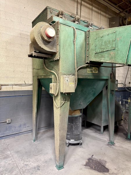 7' X 14' X 8' CLEMCO BLAST ROOM. STOCK #0431826